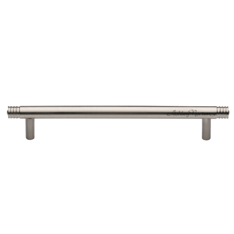 Poignée d'armoire Zurich Ridge, Nickel satiné, 4"