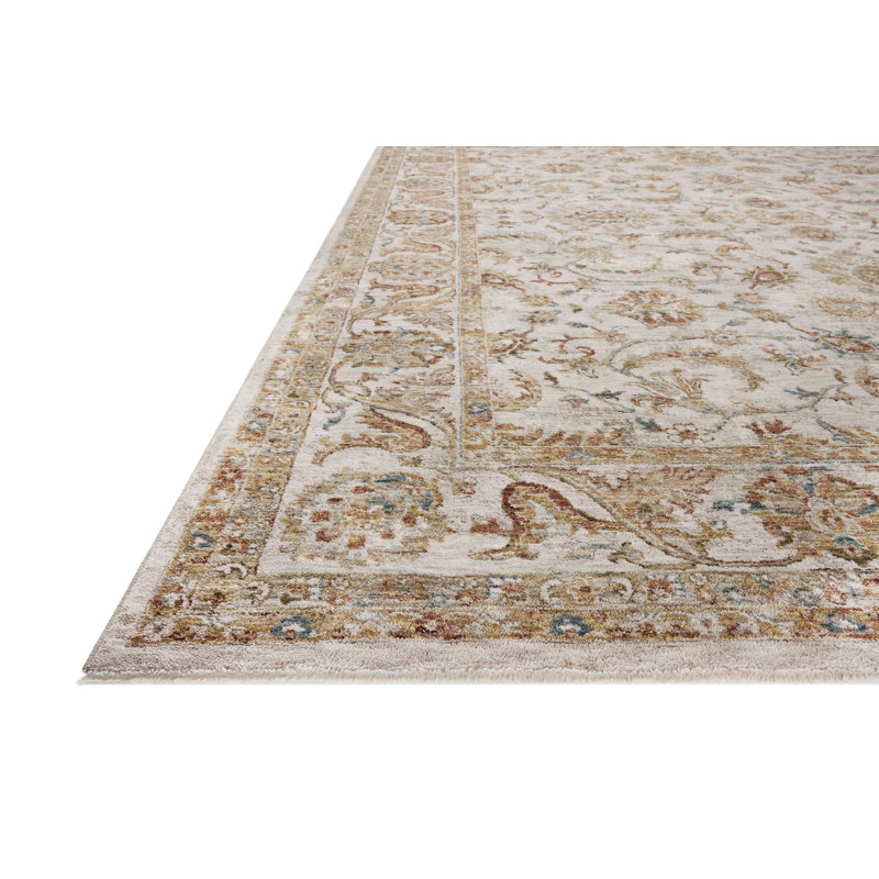 Tapis naturel / coucher de soleil Neethu, Rectangle 11 pi 6 po x 15 pi 5 po