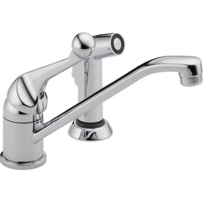 Single Handle Kitchen Faucet with Spray and Diamond Seal Technology