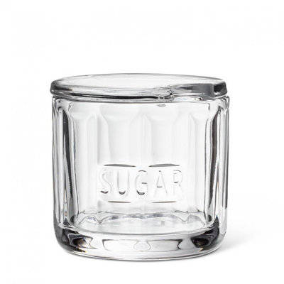 Clear With Lid Sugar Pot