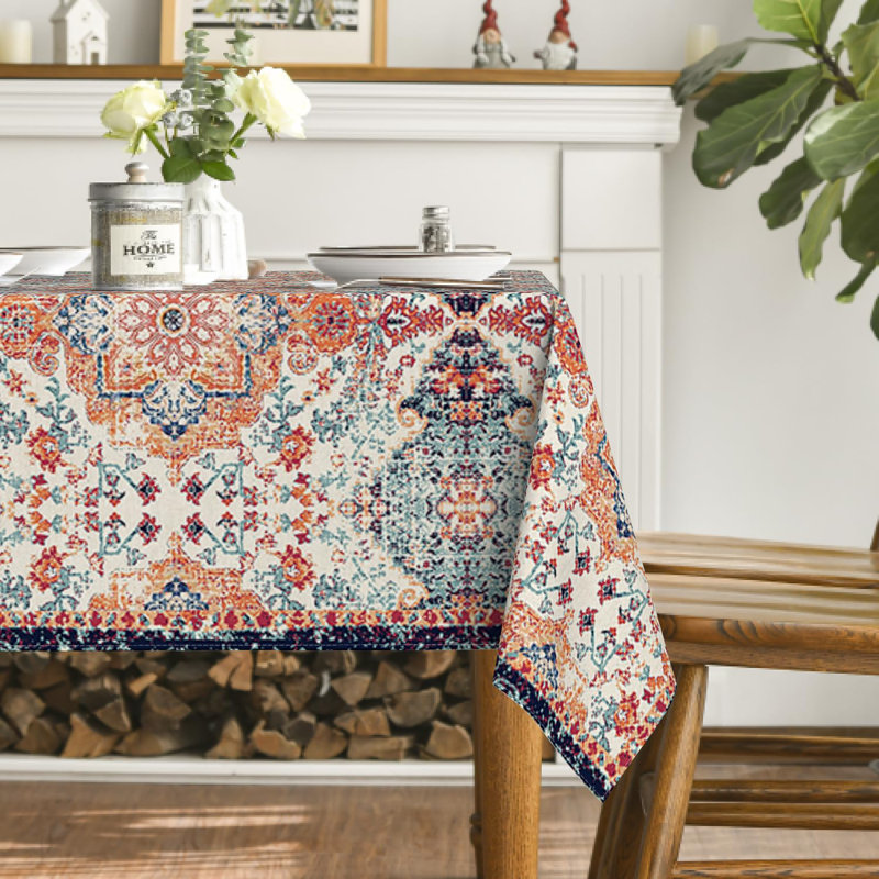 Nappe Boho Bohemia Style 60 X 84 pouces