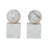 Marble Geometric Bookends