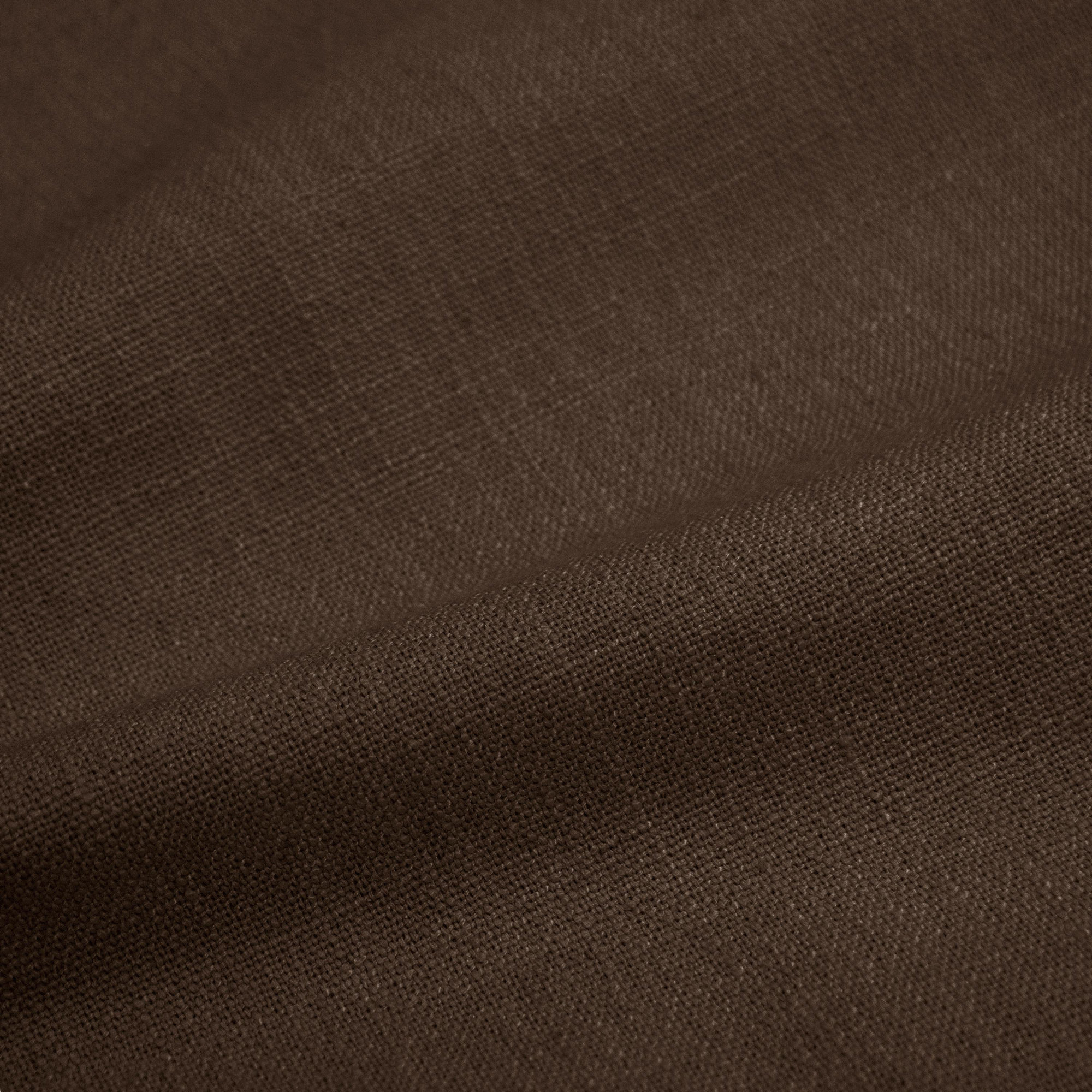 Hanson Upholstered Wingback Bed, Twin, Classic Chocolate Linen