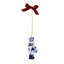 Ornement bleu casse-noisette italien