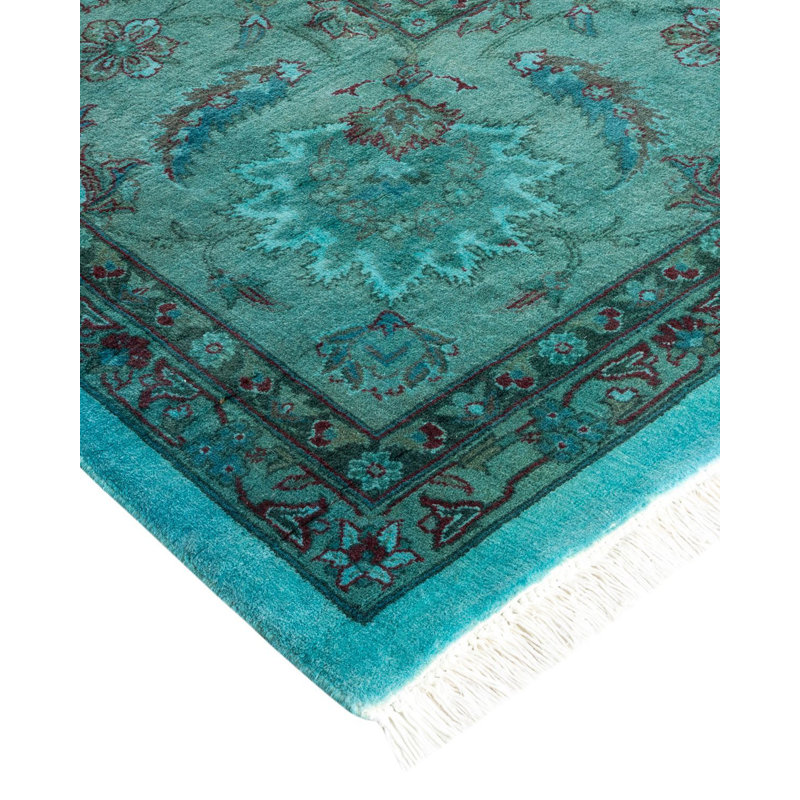 Fine Vibrance One-of-a-Kind 10'1" X 14'4" Hand Knotted Area Rug