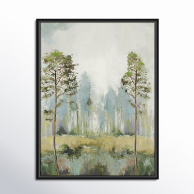 Teton "Tall Green Trees II" Print by Allison Pearce