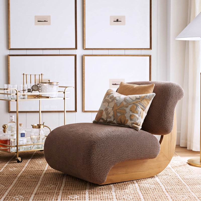 Fauteuil de chambre Sloane, Brown