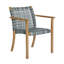 Catherine Stacking Teak Armchair