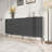 63" Modern Sideboard with 5 Stable Legs and 4 Adjustable shelves ,Buffet Cabinet for Entryway Dining Room or Living Room-1146200346
