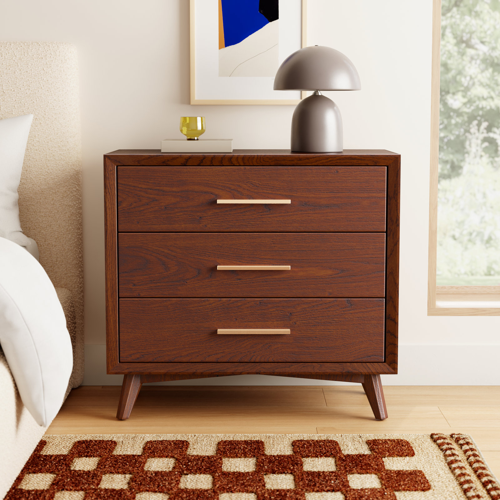 Capricorn 3 - Drawer Nightstand