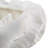 Velz Decorative Planter, 16 Inch Wavy Edge, Matte White Ceramic