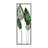 Handmade Decorative Metal Wall Accessory, 12.6 x 35.4 inches | 100% Metal, Thickness: 0.06 inches | Unique Hand-Painted Design, Perfect for Home Decor | Versatile Wall Hanging with Distinctive Color Variations
