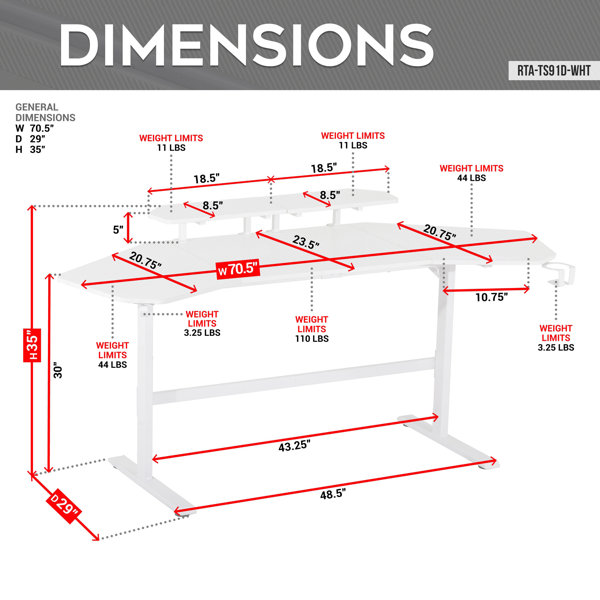 Dimensions du produit