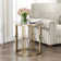 Marble Top End Table