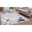 Tapis moderne en marbre abstrait
