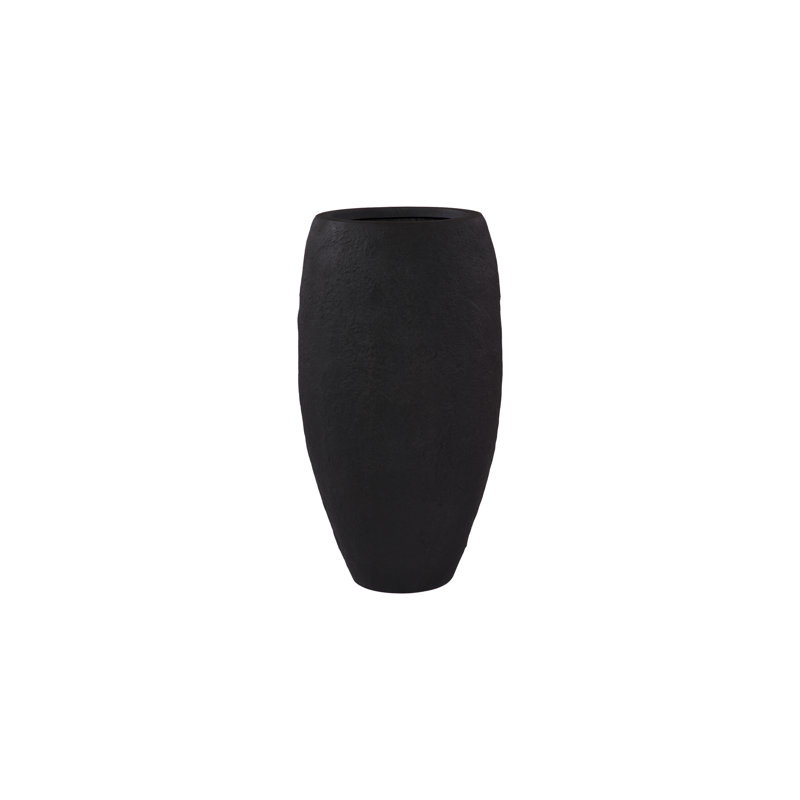 Aera Planter, Black, Small, 47" H x 26" W x 26" D