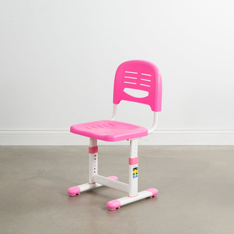 Bureau universel à hauteur réglable pour enfants, Rose