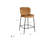 Darby Upholstered Counter Stool with Metal Frame-95333767