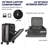 Luggage,with front opening,TSA approved lock,hardshell suitcase,Grey