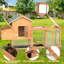 Cage à poules mobile avec roulettes-1505080246