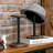 2-Piece Rustic Wood & Metal Hat Display Stand – Tabletop Cowboy Hat, Cap & Wig Holder Riser Décor