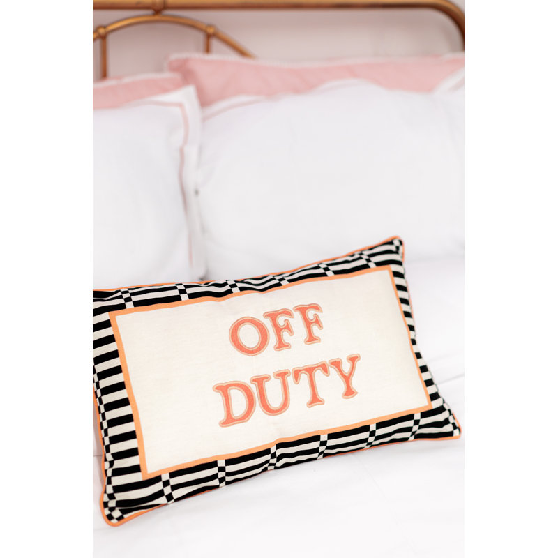 Aviana Cotton Rectangular Lumbar Cushion