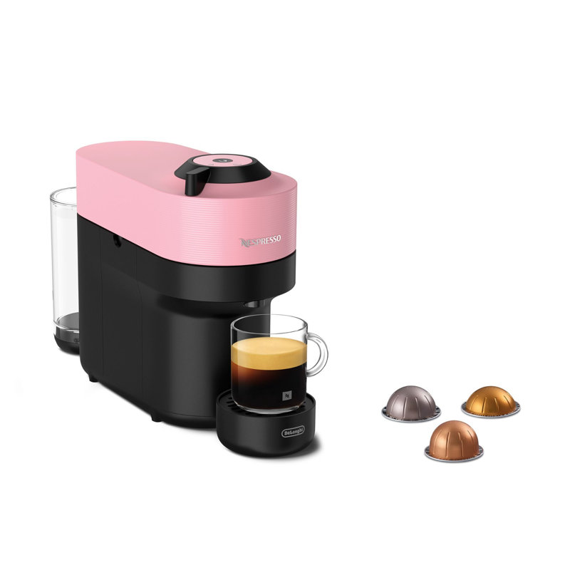 Nespresso Vertuo Pop Coffee Pod Machine by De'Longhi, Pink