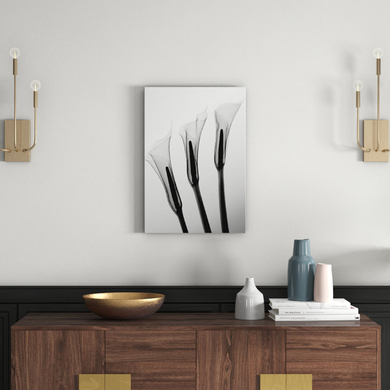 Hong Pham - Print on Canvas, 66.04 cm H x 45.72 cm W, Black Floater Framed