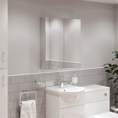 Courteny Mirrored Bathroom Cabinets