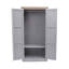 Leonidas 2 Door Solid + Manufactured Wood Wardrobe-1105242248