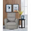 Fauteuil oscillant pivotant Frederik, givré Frederik-368355466
