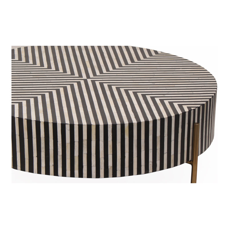 Bron Coffee Table, 12" H x 36" L x 36" W