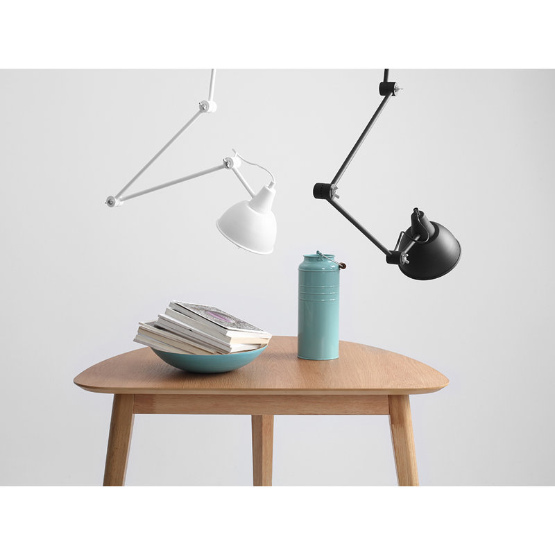 Culpeper 1 - Light White Dome Pendant, Black