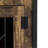 2 IN 1 Rustic Dog Crate Side Cabinet Organizer, Hutch Kitchen Cabinet With Storage For Small-Sized Dogs Up To 40Lbs, 31.5"L, Dog Kennel With Cup Board, Drawers