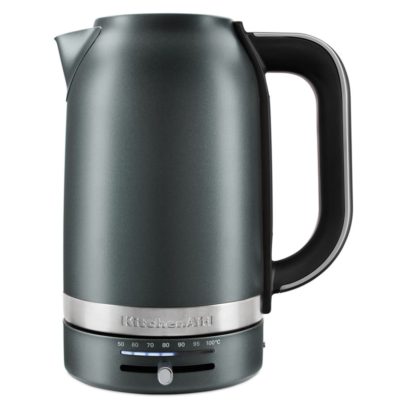 KitchenAid 1.7 L Electric Kettle with Temperature Control, Keep Warm Function & Stainless Steel Interior