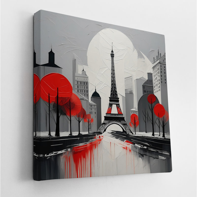 Parisian Moments, 42" H x 42" W