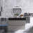 36 In. Single Wall Mounted Bathroom Vanity with Top-1103144764
