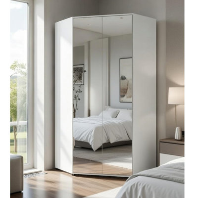 Robbinsen 2 Door Manufactured Wood Wardrobe