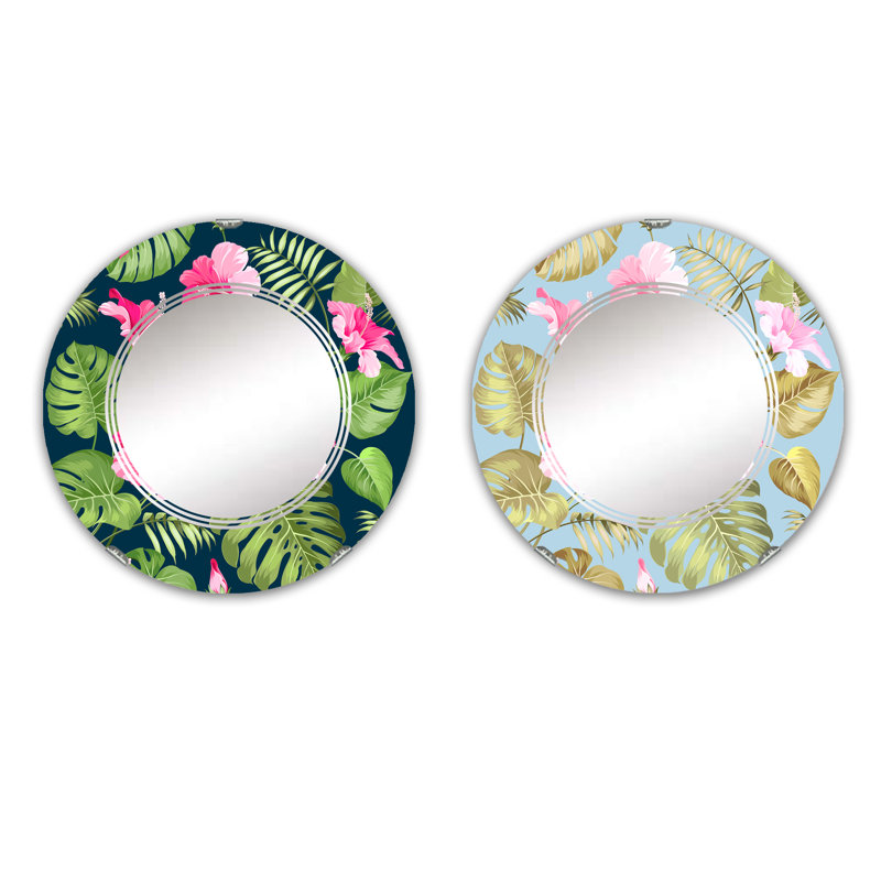 Ensemble de 2 miroirs sans cadre
