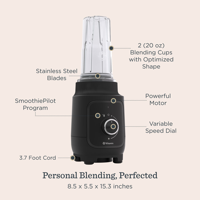 Mélangeur personnel Vitamix Nano - Blanc