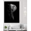 «Éléphant! Fine Art, impression sur toile géante