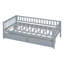 Lit de jour en bois avec deux tiroirs, structure en pin durable et rangement multifonctionnel pour les petits espaces-1550498104-1550498107