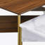 Versatile Modern Nesting Coffee Tables Set Of Four, Free Adjustable Shape, Ideal For Various Living Room Layouts And Functions