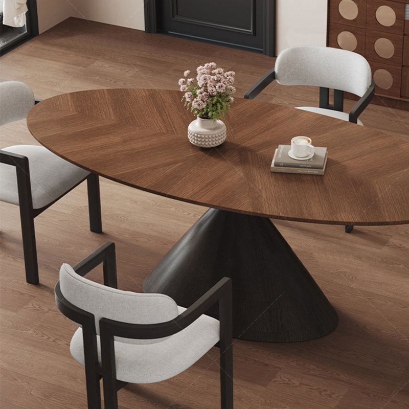 Ensemble de table de salle à manger en bois massif, 5, Noir, noir, noir, noir