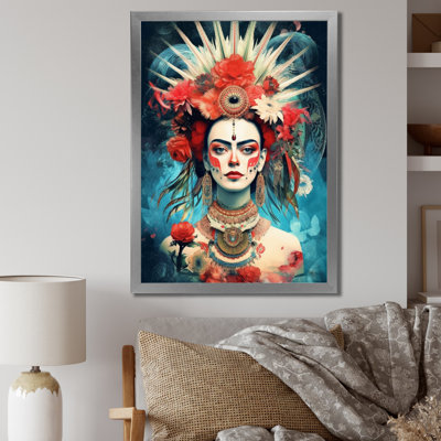 Floral Goddess II, reproduction d'art sur toile