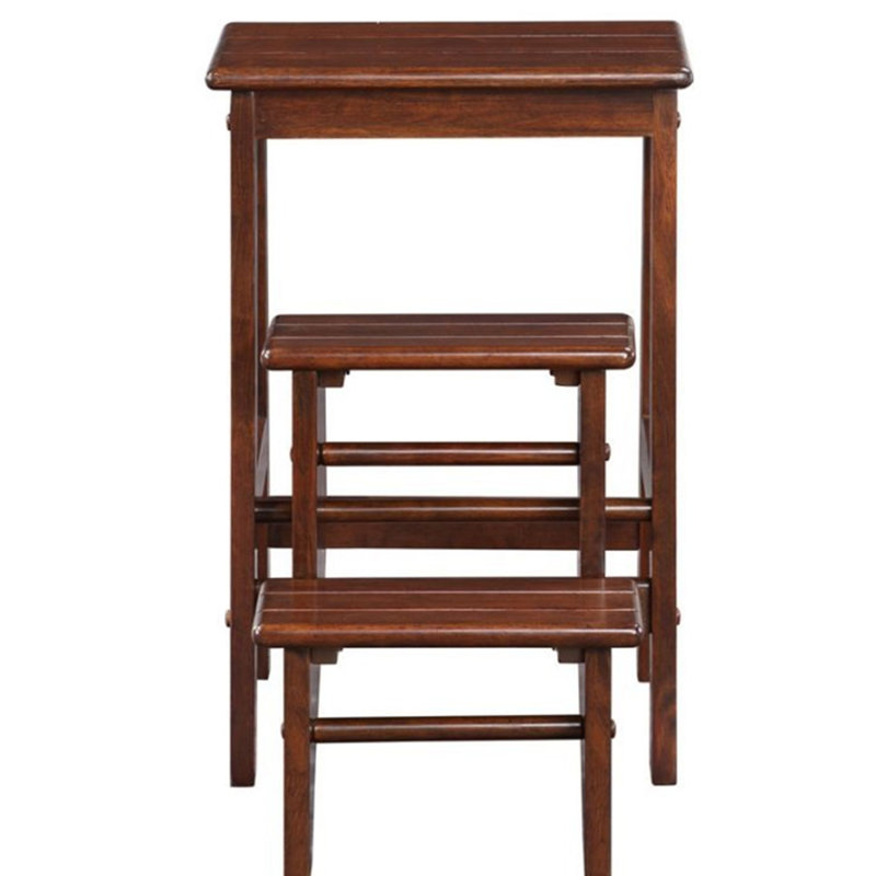 Elledge Solid Wood Accent Stool