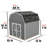 Braymore 10 ft. W x 12 ft. D Wood Storage Shed With Floor-113449461