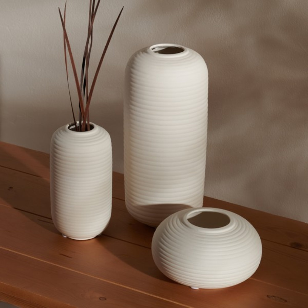 10.25'' Handmade Ceramic Table Vase