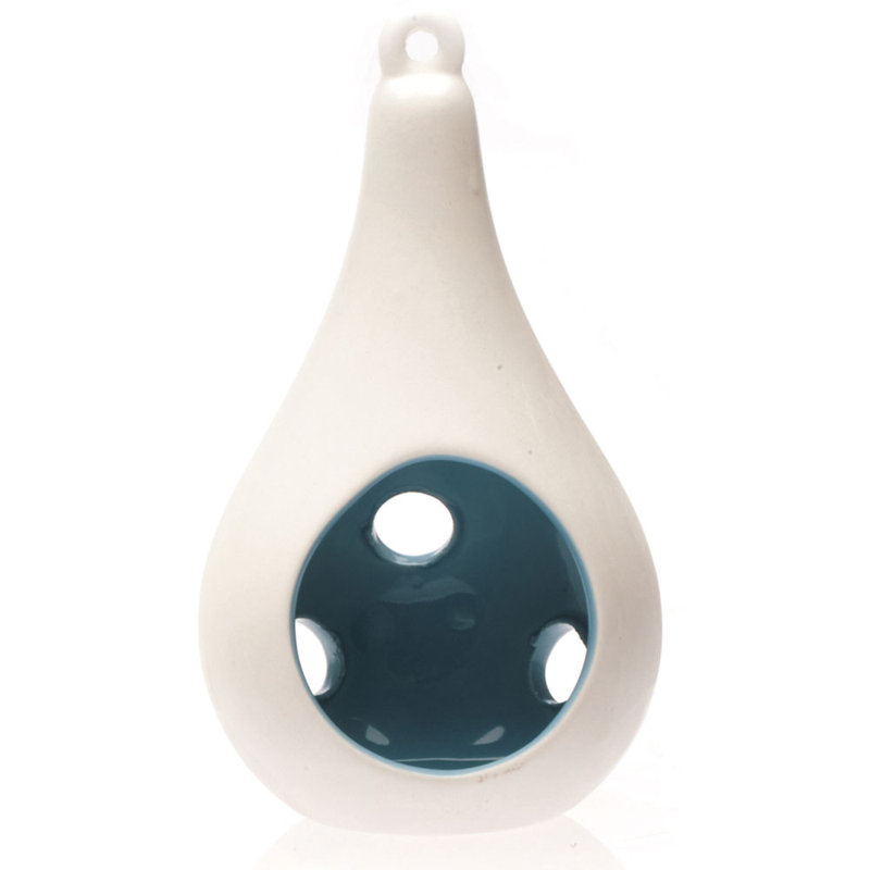 Ceramic Wall Vase, Blue