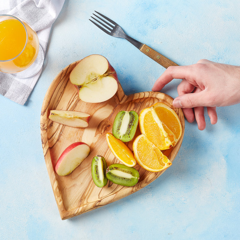 Crystalia USA Wood Platter